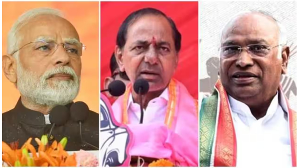 Telangana Election 2023: Congress to win 56 and BRS gets 48 seats, says TV9 Exit Polls 