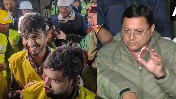  Uttarakhand CM Dhami announces Rs 1 lakh for each rescued worker