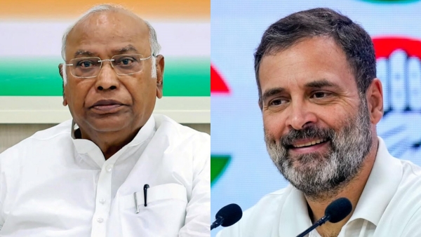 Mallikarjun Kharge asks apologised for his gaffe after using Rahul Gandhi Name instead of Rajiv Gandhi 
