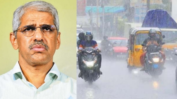  Heavy rainfall Tamil Nadu: Chief Secretary Shivdas Meena inspection with Chennai officials 