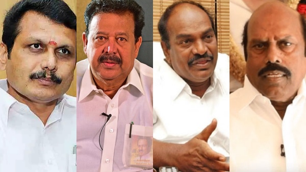 Income Tax department targeting Senthil Balaji, Ponmudi, Jagathratchagan, EV Velu Continued raid 