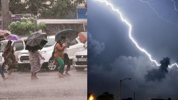Rain and thunder storm alert till 1pm for 20 districts in Tamilnadu 