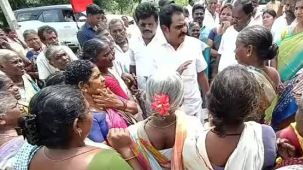 BJP urges cm stalin to take strict action on dmk mla ezhilarasan