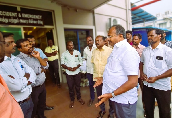 Pmk MLA Arul advised not to go to big hospitals for honor 
