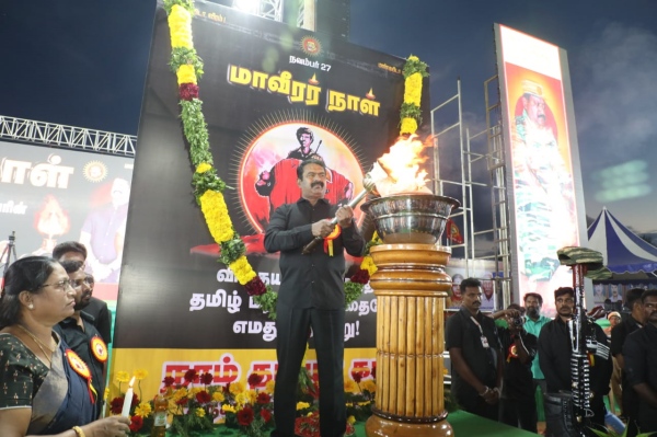TVK Velmurugan, Naam Tamilar Seeman show strength in Madurai, Trichy