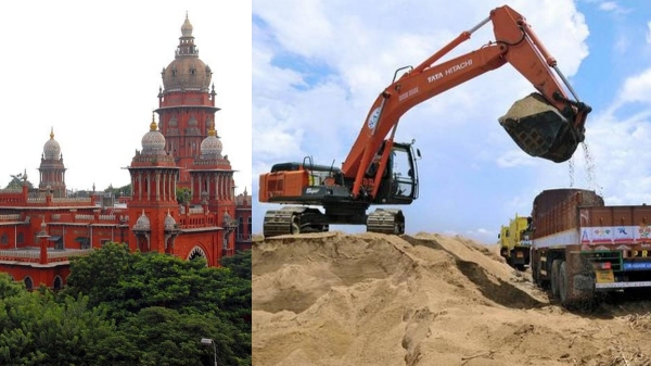 Tamilnadu Government in Chennai HC says about sand ore smuggling Tamilnadu Government in Chennai HC says about sand ore smuggling