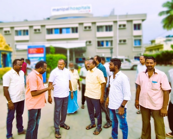  Pmk MLA Arul advised not to go to big hospitals for honor 