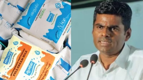 Aavin tie up with private company: Annamalai accuses minister mano thangaraj