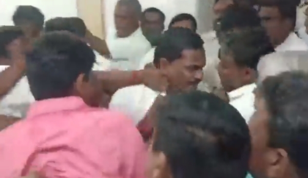 12 people arrested in perambalur collector office fight case