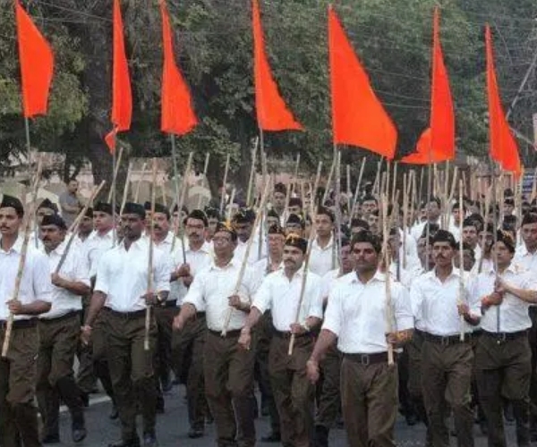 K Veeramani question regarding the permission granted for RSS rally 