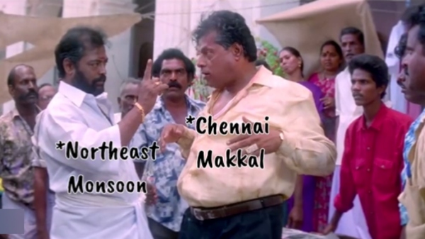 chennai rains: memes going viral about More rains are possible tonight depending on further development 