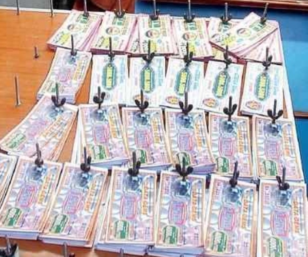 5 people have been arrested for selling banned number lottery in Chennai