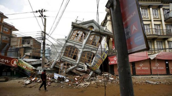 128 people were killed in the powerful earthquake in Nepal