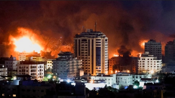 Gaza Strip Cut Into Two as Israel is launching full fledged attack