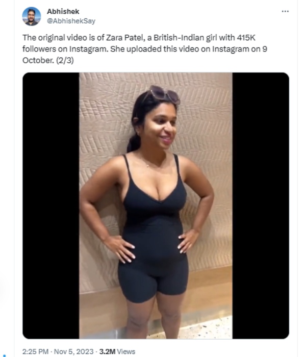  Actress Rashmika Mandana Deep AI deepfake video, Amitabh Bachchan raises concern 