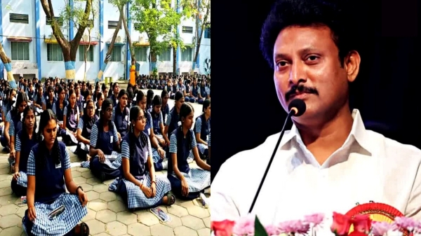 Minister Anbil Mahesh released 10th, 11th and 12th public exam time table Minister Anbil Mahesh released 10th, 11th and 12th public exam time table