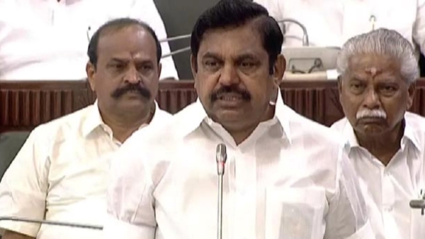 Discussion between ministers an oppsiton leader Edappadi Palaniswami in Tamil Nadu Assembly Discussion between ministers an oppsiton leader Edappadi Palaniswami in Tamil Nadu Assembly