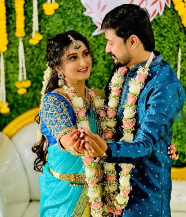Sundari Serial Actor Aravish Married to Actress Harika 
