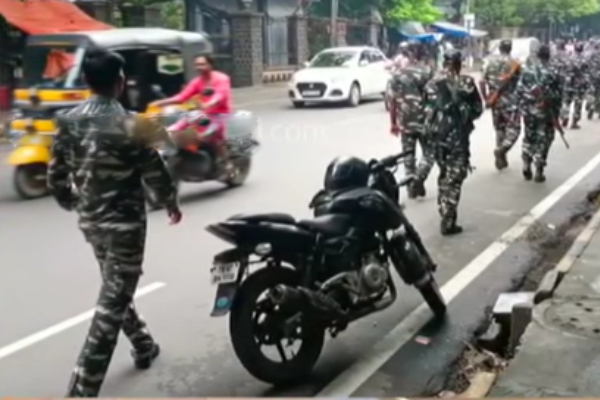CRPF Force was suddenly organised in Chennai created a lot of stir 