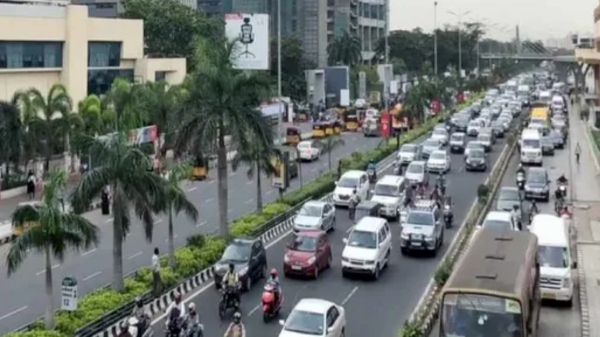 CM MK Stalin to throw open one of the two U shaped Flyover on the IT Corridor of OMR tomorrow 
