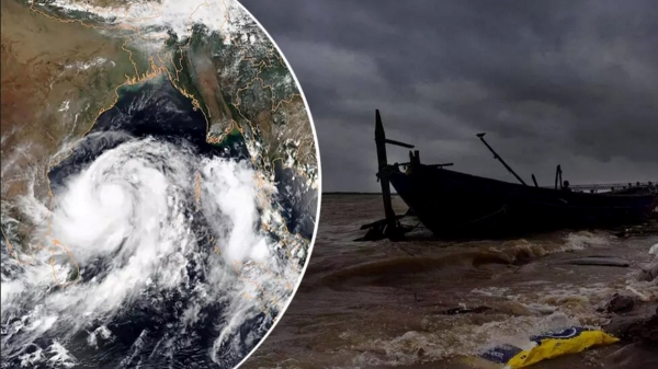Cyclone blowing in the Bay of Bengal Fishermen return to the shore says MET office Balachandran 