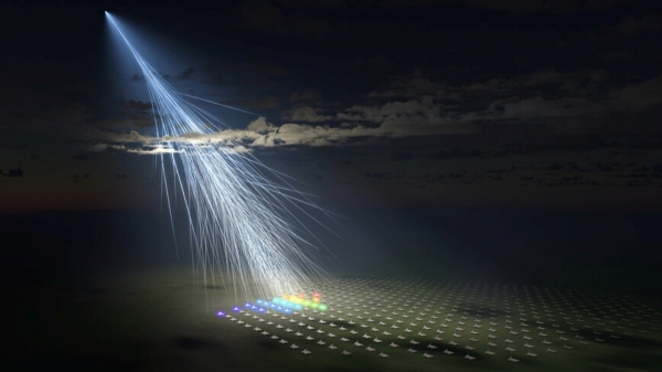 What is the mysterious high-energy particle Amaterasu falling to Earth from space