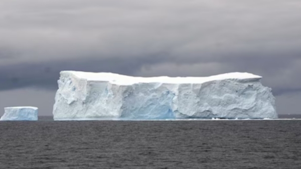 An iceberg 3 times the size of Chennai has broken off in Antarctica and started traveling into the ocean 