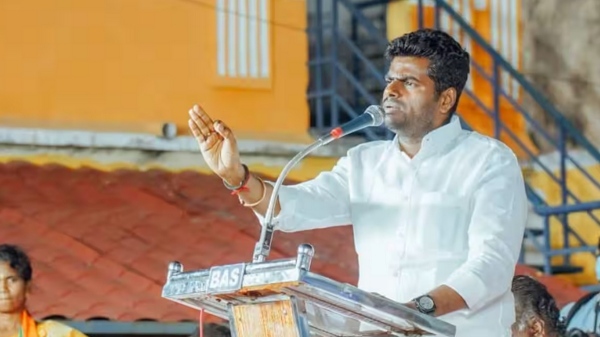  Annamalai slams dmk government for chennai affected by rain