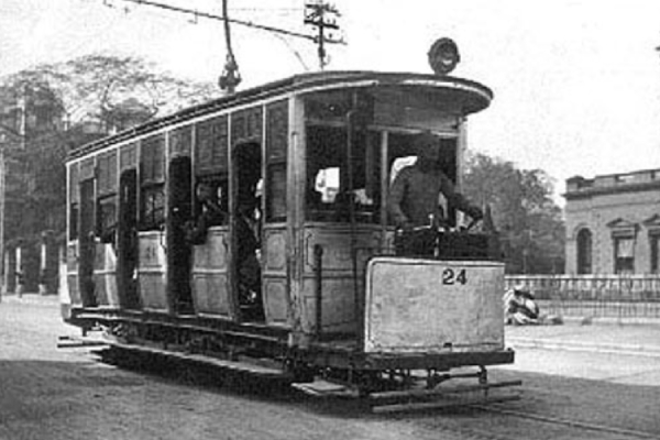  What is the interesting connection between 100 years old Tram and metro in Chennai