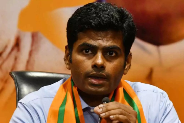 Annamalai condemns dmk and police for arresting bjp cadres in kanchipuram Annamalai condemns dmk and police for arresting bjp cadres in kanchipuram