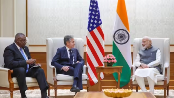  2+2 Meeting: PM Modi mets with US Ministers and says India-US partnership is truly a force for global good