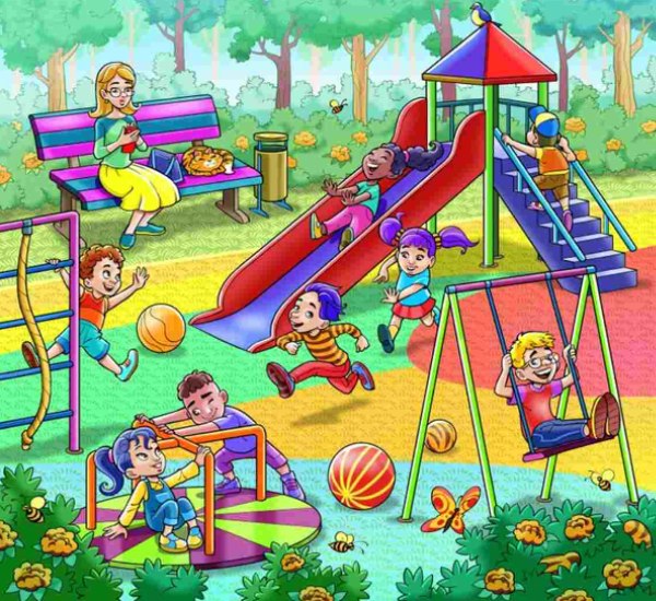 optical illusion: Can you find the hidden tiger in the park in 10 seconds?