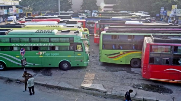 Omni buses registered in other states not allowed to ply in Tamil Nadu: Transport Department Omni buses registered in other states not allowed to ply in Tamil Nadu: Transport Department