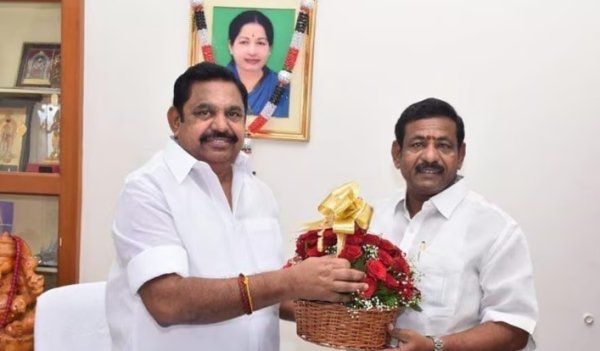 Edappadi palanisamy gives shock to annamalai by lured bjp state executive Edappadi palanisamy gives shock to annamalai by lured bjp state executive