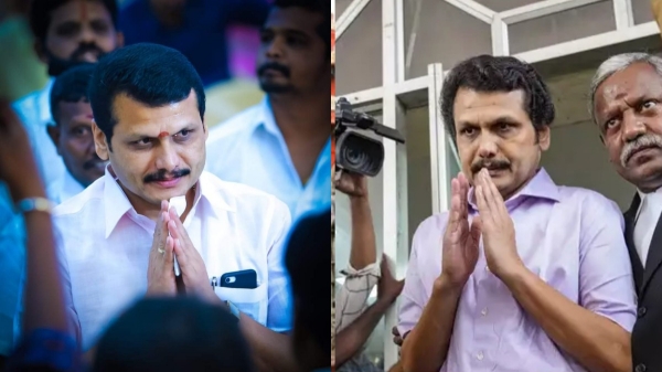 Senthil Balaji is getting treatment from Omanthurar hospital 