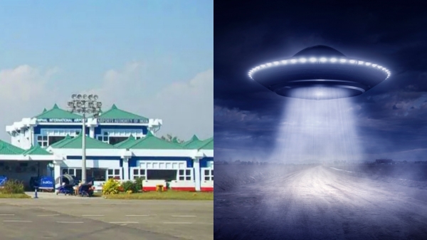What happens as UFO found in Imphal airport in Manipur