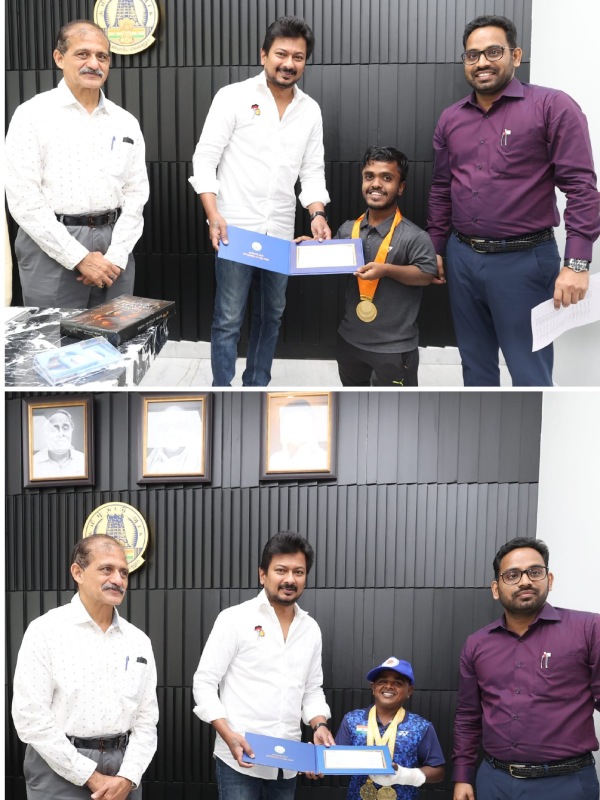  Sportspersons have said that the incentives are provided only after taking over as Udhayanidhi Minister 