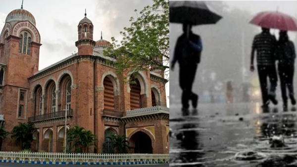  Today Madras University exams have been postponed due to rain 