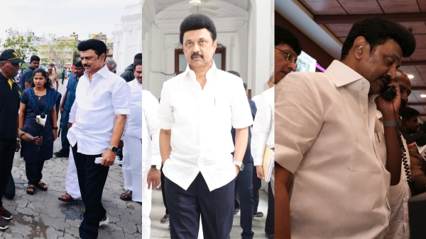 CM Stalin inspected control room of chennai corporation amid chennai rains