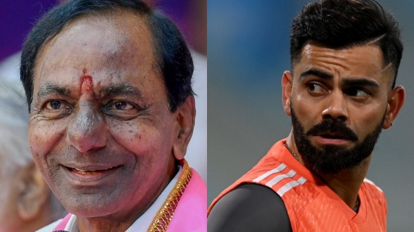  KCRs daughter Kavitha compares Virat Kohli with KCR: Congress reacts