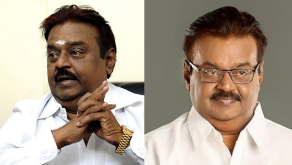 DMDK chief vijayakanth suddenly admitted in Chennai private hospital 