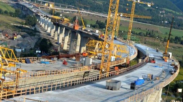 Interchange construction started in Chennai Bangalore Expressway as the works are in full swing 