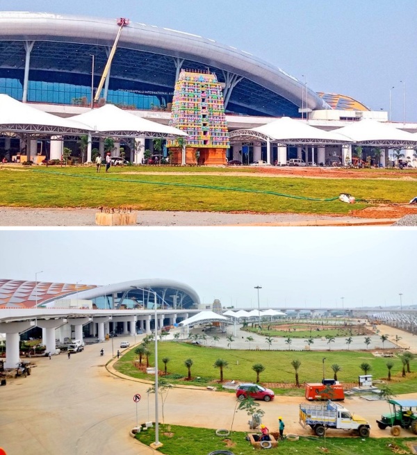 What are the features of Trichy International Airport What are the features of Trichy International Airport