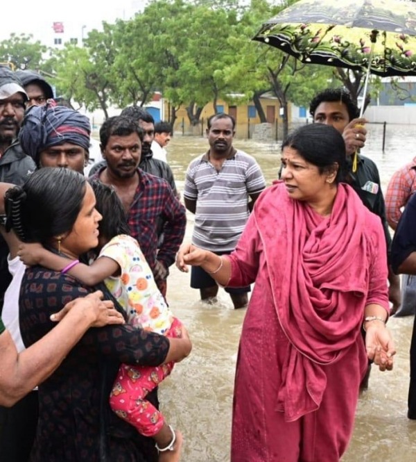 Kanimozhi provides food to 25,000 people every day 