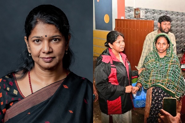  pregnant woman rescued from flood delivered a baby girl, Kanimozhi named her name to toddler