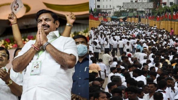 AIADMK former minister Benjamin rushed to hit the bouncer 