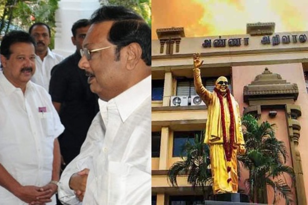 former Union Minister M.K.Azhagiri has met Ponmudi in person 