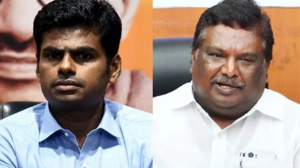 Annamalai attacks transport minister sivashankar