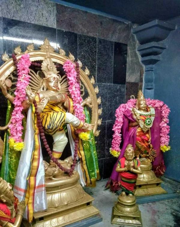 Arudra darshan in Chidambaram Natarajar Temple: Special abishegam Lord Natarajar at Siva Temple 