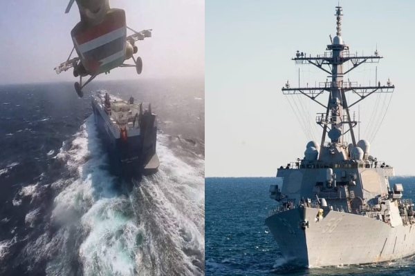Indian flagged oil tanker was hit by one-way attack drone in Red Sea Indian flagged oil tanker was hit by one-way attack drone in Red Sea